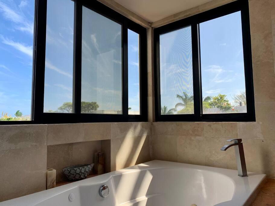 ☆ Charming Villa /9 pax/WI-FI/ Hotel zone☆ Cancún Esterno foto